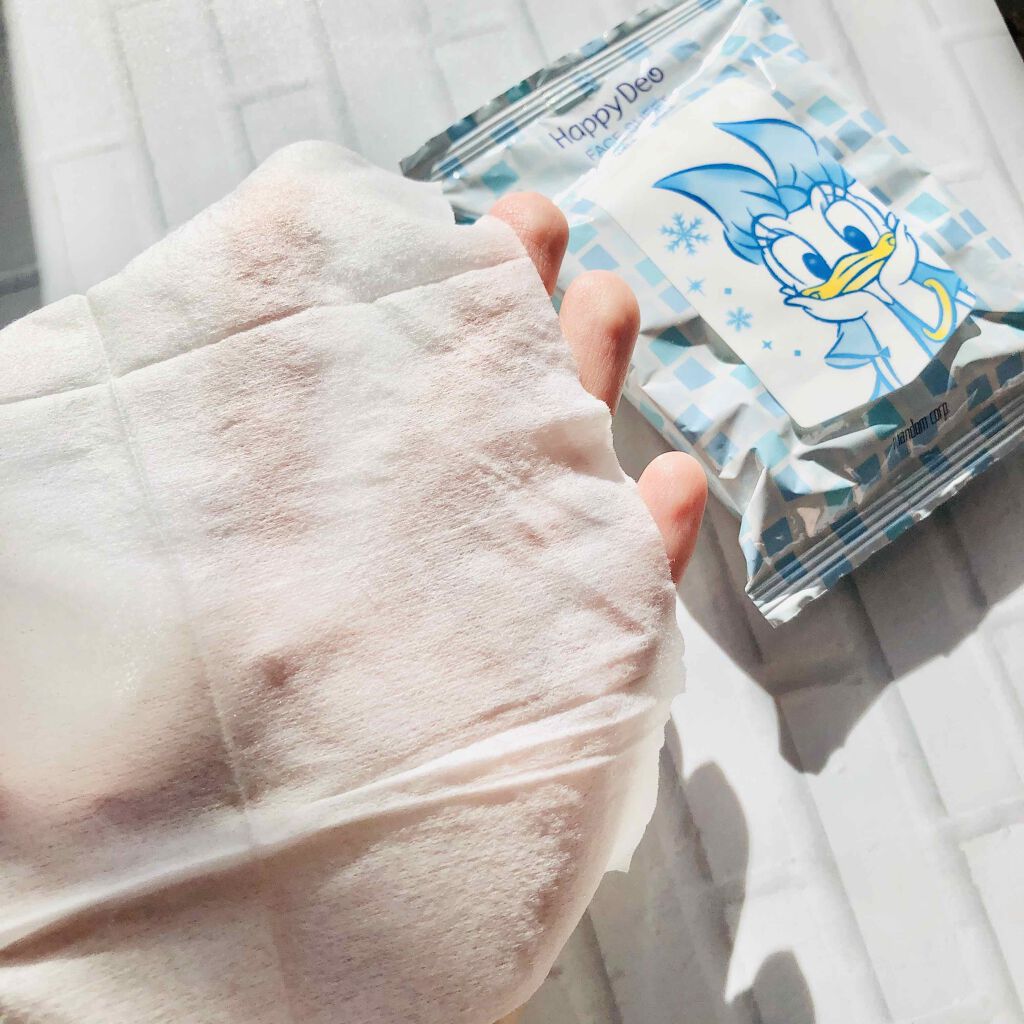 ハッピーデオ フェイスシート/マンダム/ボディシートを使ったクチコミ(3枚目)