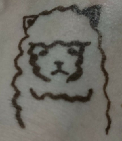 エスポルールカラーアイライナー ダークブラウン/エスポルール/リキッドアイライナーを使ったクチコミ(2枚目)