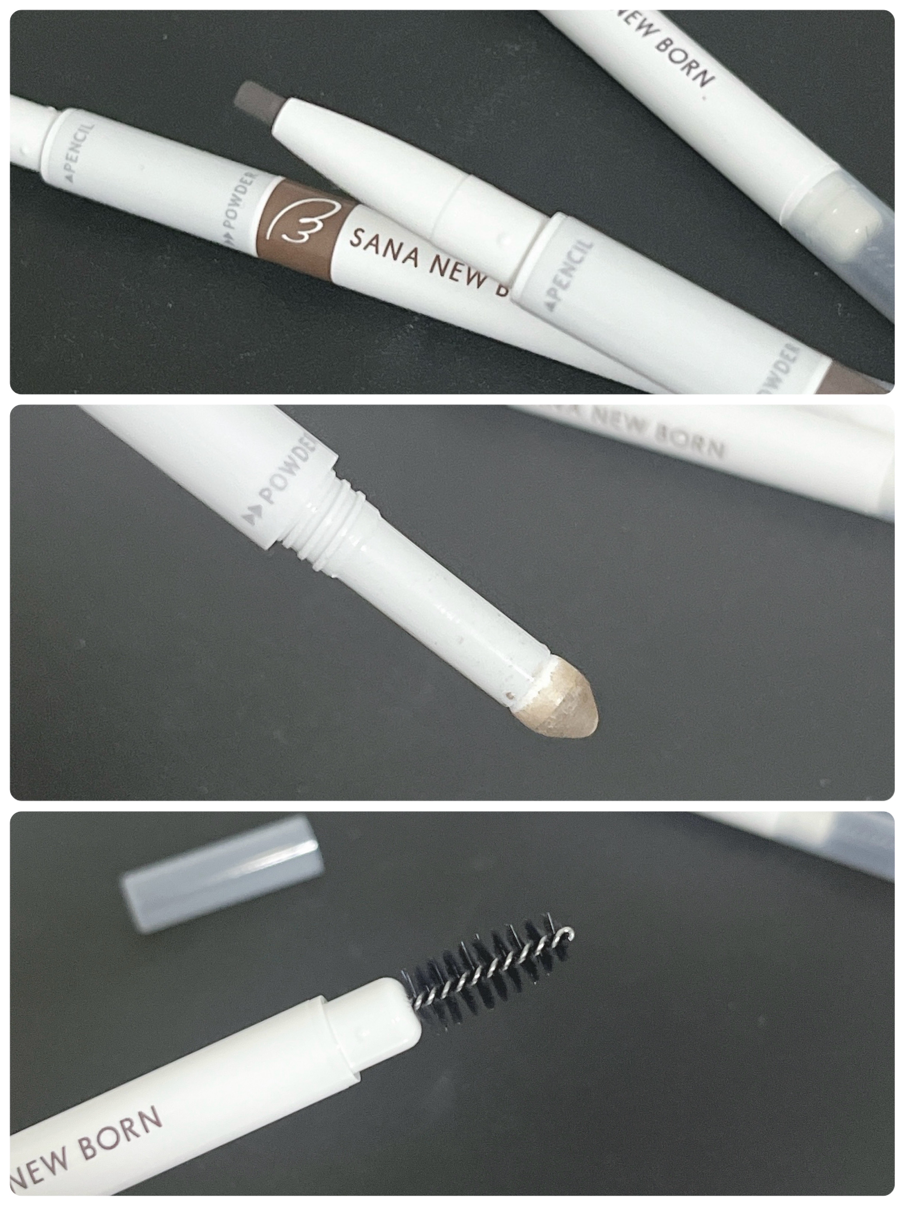 サナ ニューボーン パーフェクトアイブロウ/サナ ニューボーン/アイブロウペンシルを使ったクチコミ（2枚目）