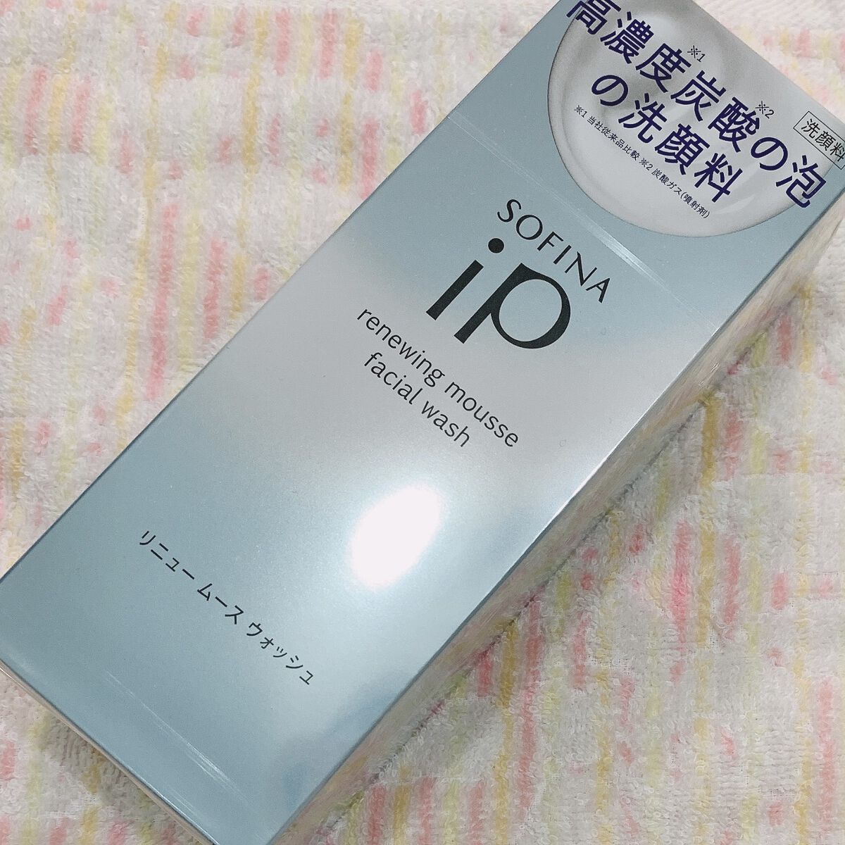 ソフィーナ iP リニュー ムース ウォッシュ/SOFINA iP/泡洗顔を使ったクチコミ（1枚目）