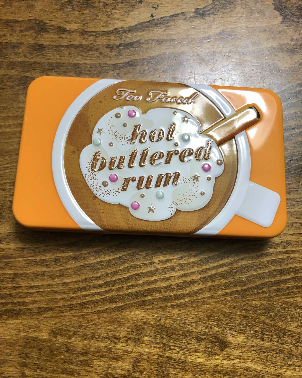 ホット バタード ラム ミニ アイシャドウ パレット/Too Faced/アイシャドウパレットを使ったクチコミ(1枚目)