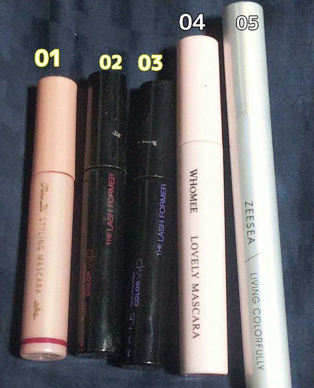 ロング＆カールマスカラ/WHOMEE/マスカラを使ったクチコミ（1枚目）
