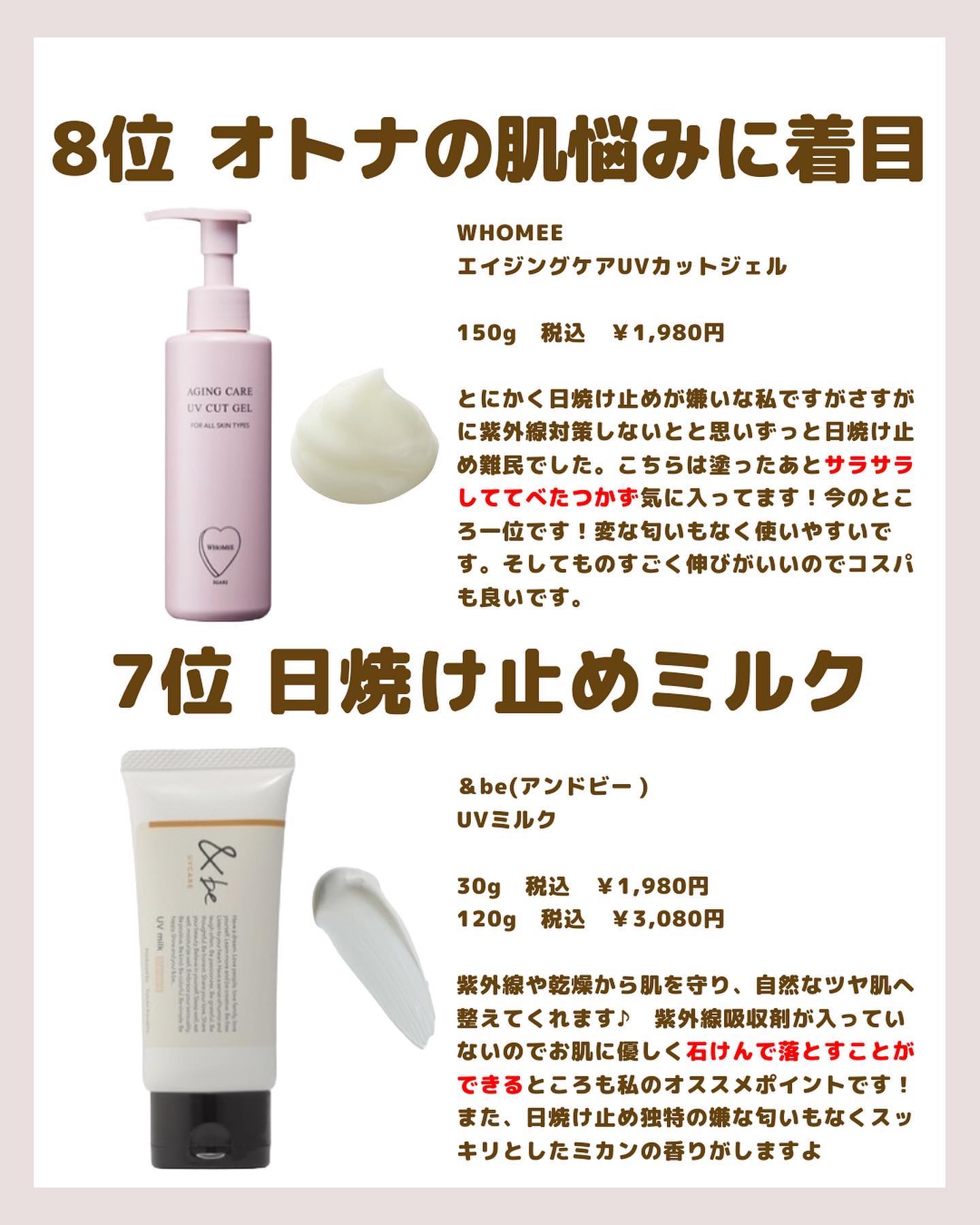 エイジングケアUVカットジェル つめかえ用/WHOMEE/日焼け止めジェルを使ったクチコミ（2枚目）