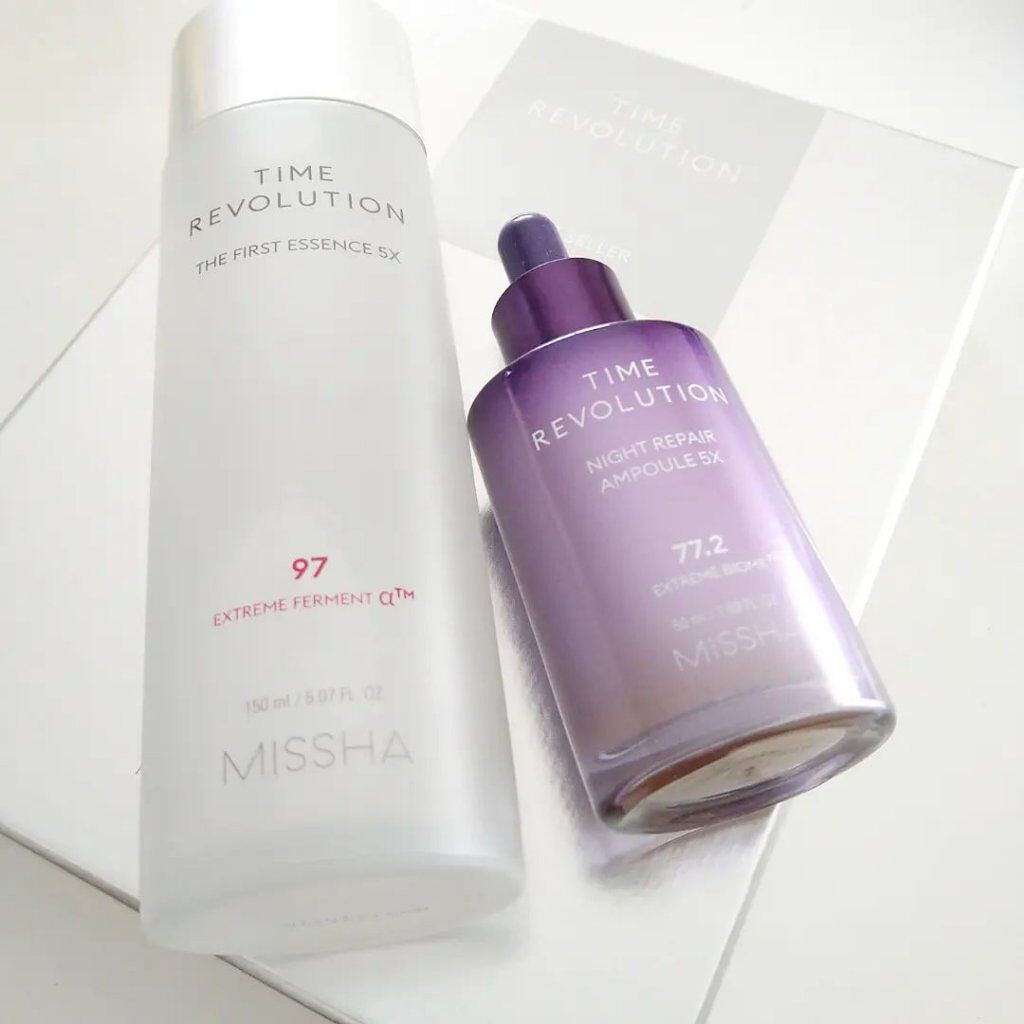ミシャレボリューション／ナイト サイエンス エッセンス 5th/MISSHA/美容液を使ったクチコミ（1枚目）