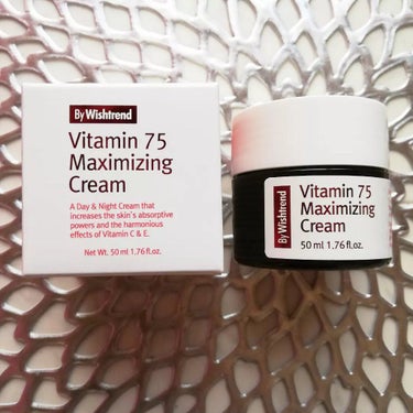 By Wishtrend ビタミン75マキシマイジングクリームのクチコミ「バイウィッシュトレンド
●Vitamin 75 Maximizing Cream
ビタミン75.....」（1枚目）
