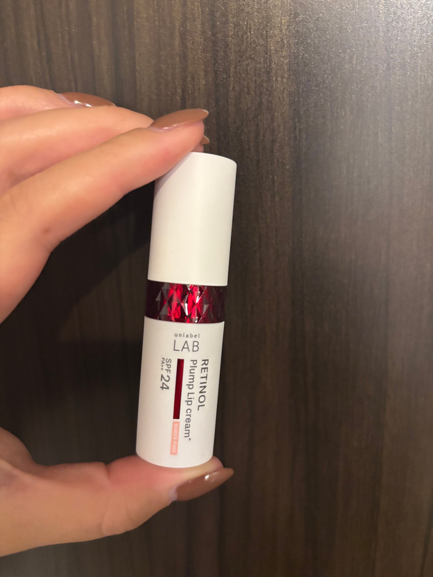 アンレーベル ラボ R プランプ UVリップクリーム/unlabel/リップクリームを使ったクチコミ(1枚目)