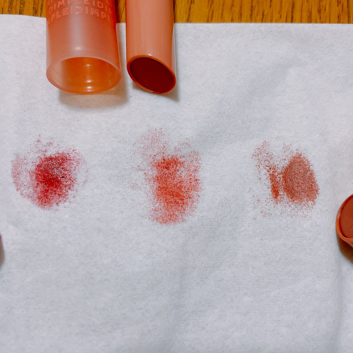 ティントマイスターリップ/iDIMPLE/リップティントを使ったクチコミ(3枚目)