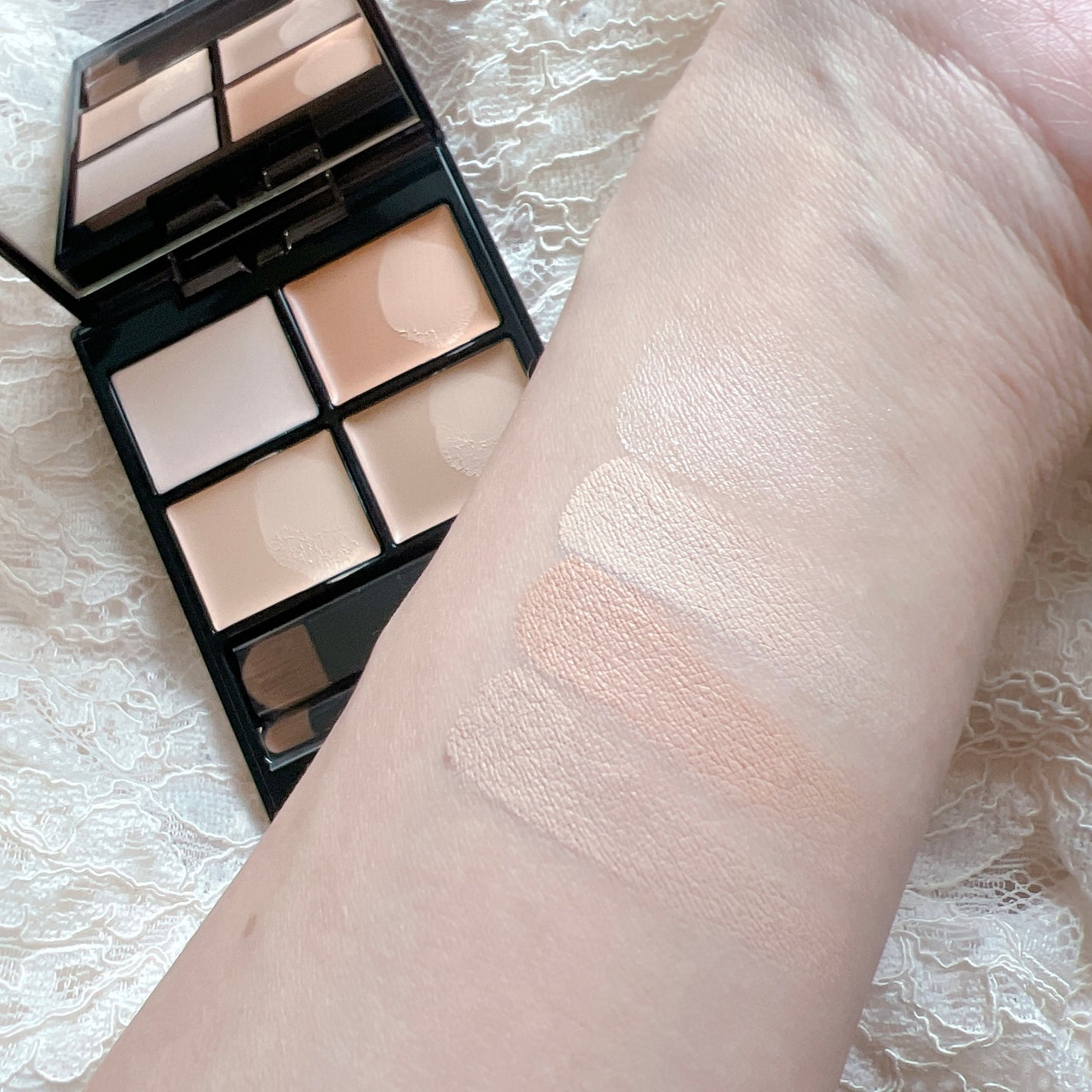 トーンパーフェクティング パレット/DECORTÉ/パレットコンシーラーを使ったクチコミ(6枚目)