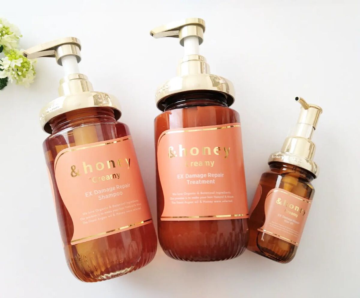 &honey  Creamy EXダメージリペアヘアオイル3.0/&honey/ヘアオイルを使ったクチコミ（1枚目）