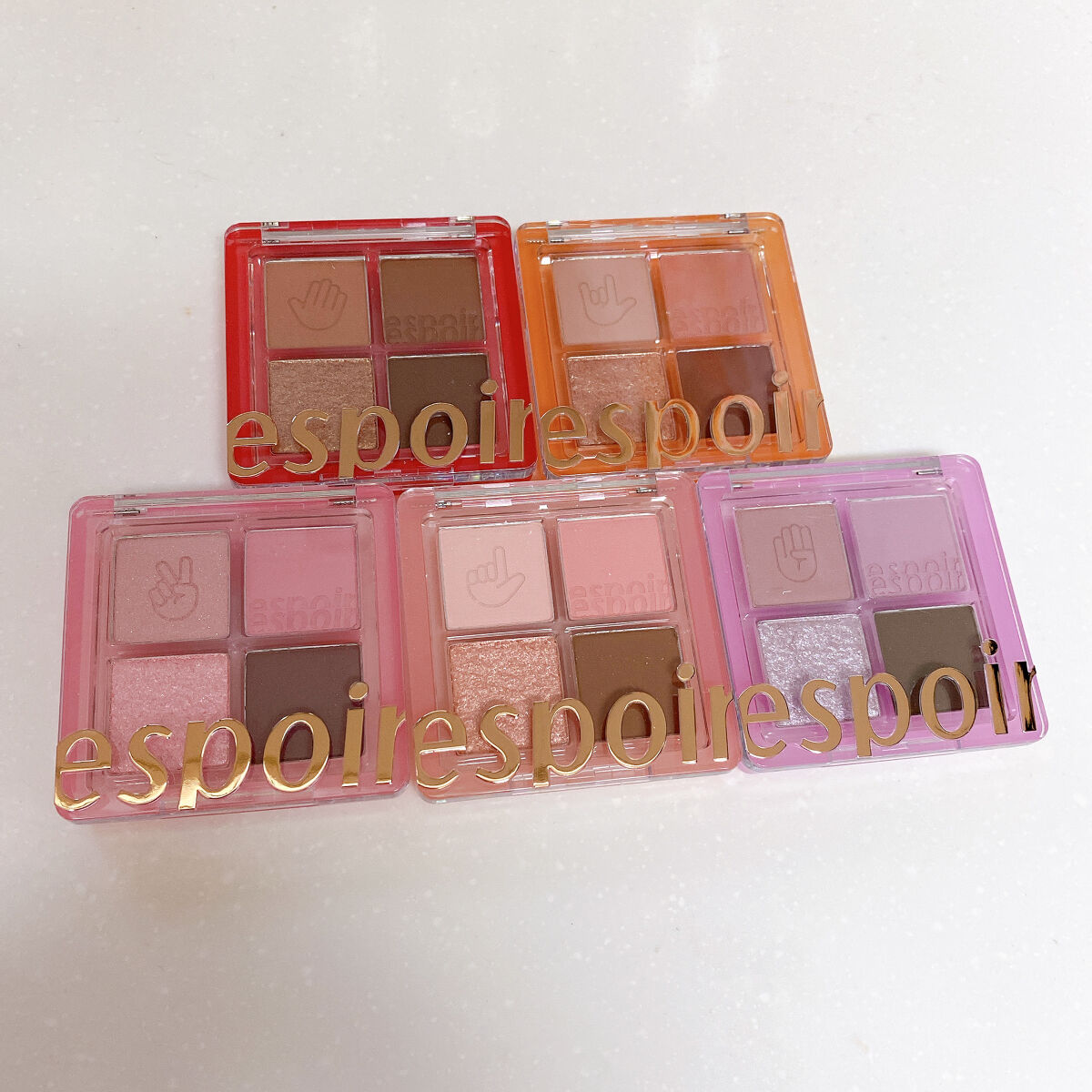 NEWリアルアイハンディパレット/espoir/アイシャドウパレットを使ったクチコミ（2枚目）