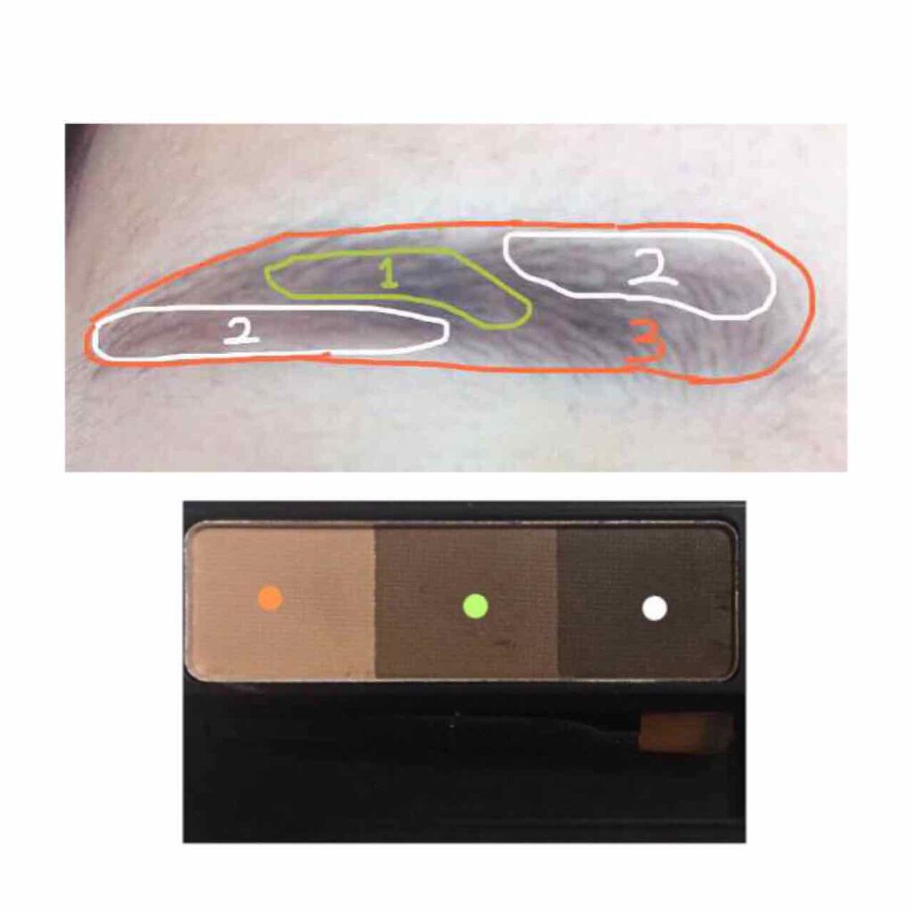 ニュアンスアイブローマスカラ/インテグレート/眉マスカラを使ったクチコミ(3枚目)