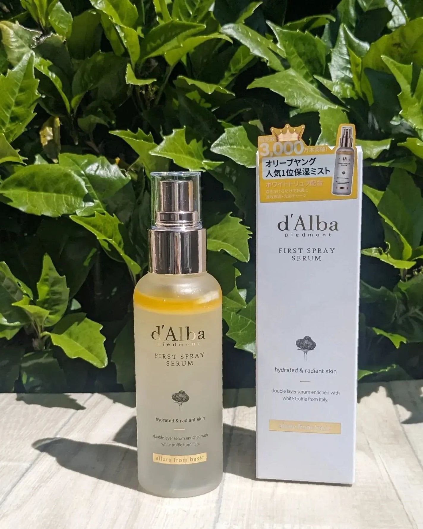 ダルバ ホワイトトリュフファーストスプレーセラム/ダルバ/ミスト状化粧水を使ったクチコミ(6枚目)