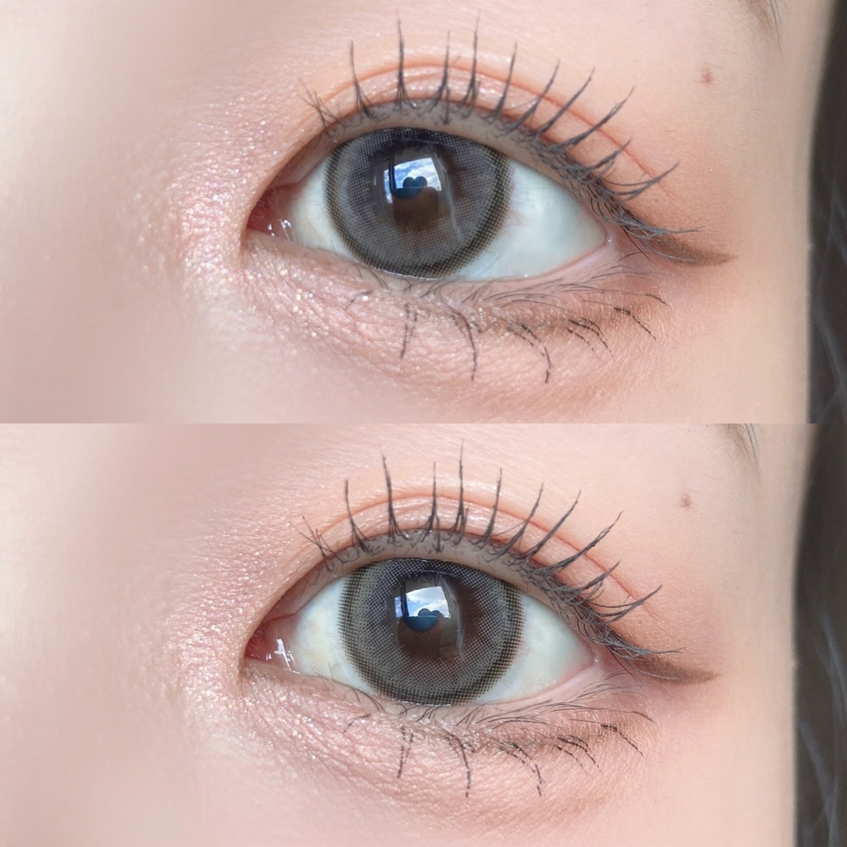 LILMOON 1dayシリコーン サンドグレー/LILMOON/ワンデー（１DAY）カラコンを使ったクチコミ（1枚目）