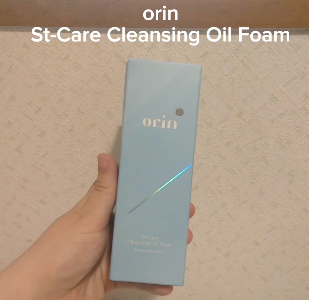 orin St-Care クレンジングオイルフォームのクチコミ「orin 
St-Care Cleansing Oil Foam♡

クレンジングオイルと洗顔.....」（1枚目）