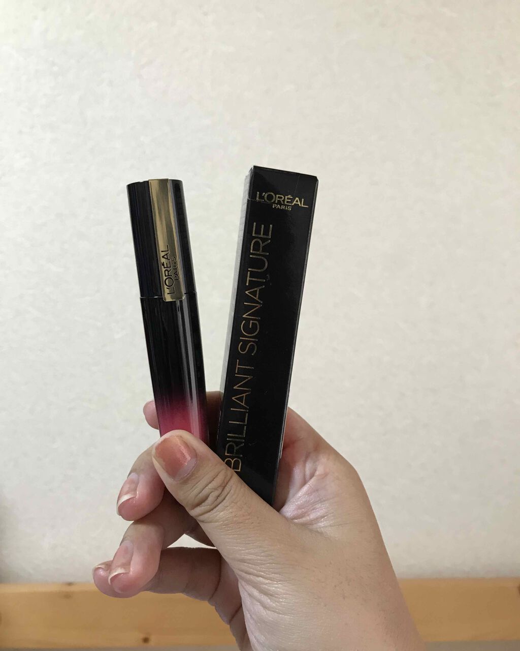 ブリリアントシグネチャー/ロレアル パリ/口紅を使ったクチコミ(1枚目)