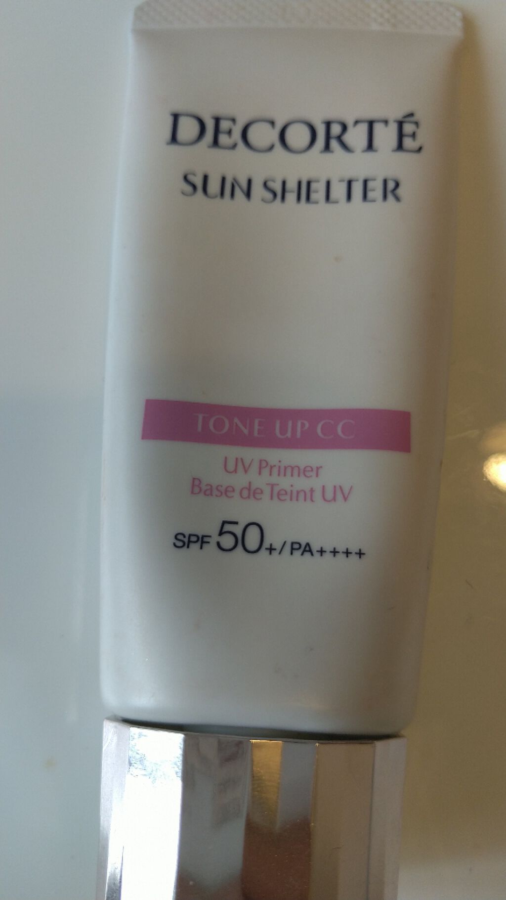 サンシェルター トーンアップCC/DECORTÉ/CCクリームを使ったクチコミ（1枚目）