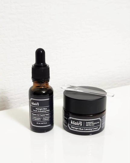 ミッドナイトブルーユースアクティベーティングドロップ(20ml)/Klairs/美容液を使ったクチコミ(1枚目)