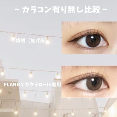 FLANMY 1day（10枚/30枚）/FLANMY/ワンデー（１DAY）カラコンを使ったクチコミ（3枚目）