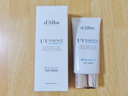 ダルバ ウォータフル エッセンス サンクリーム/ダルバ/日焼け止めクリームを使ったクチコミ(1枚目)