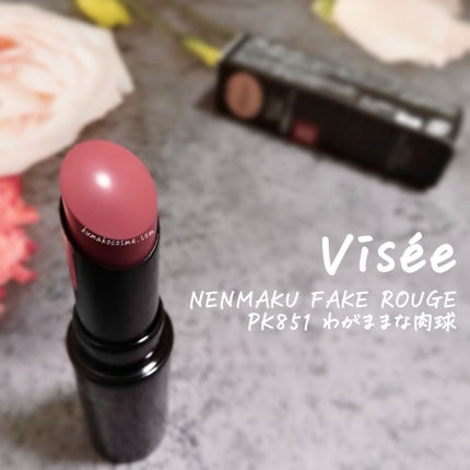ネンマクフェイク ルージュ/Visée/口紅を使ったクチコミ(1枚目)