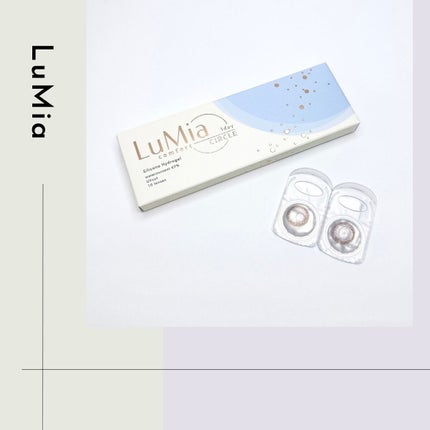 LuMia comfort 1day CIRCLE/LuMia/ワンデー(1DAY)カラコンを使ったクチコミ(1枚目)