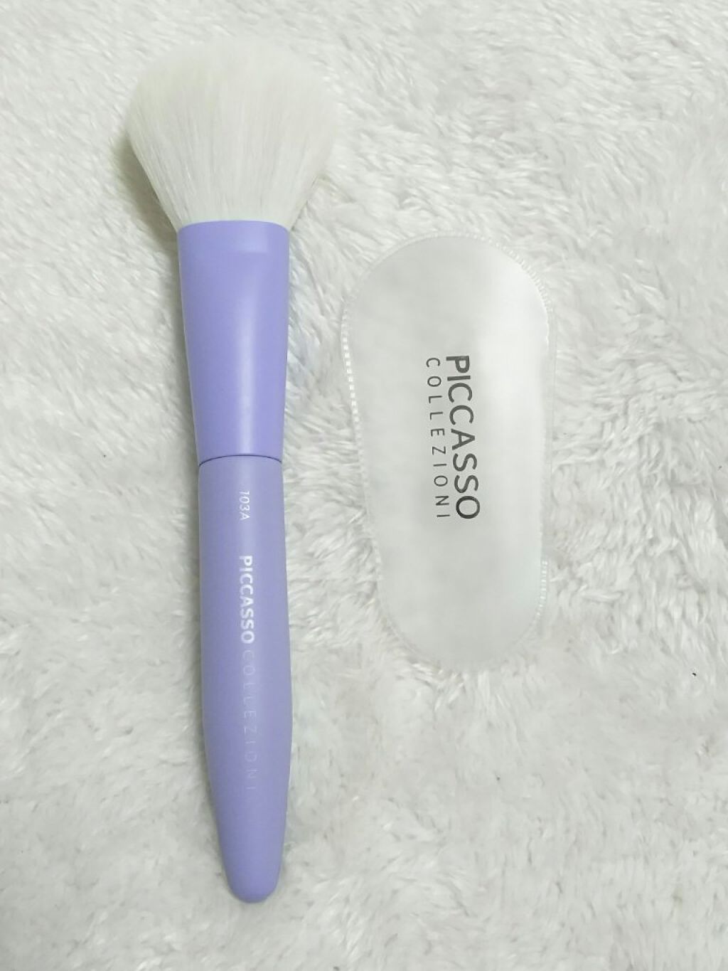 COLLEZIONI purple edition 103A/PICCASSO/メイクブラシを使ったクチコミ（2枚目）