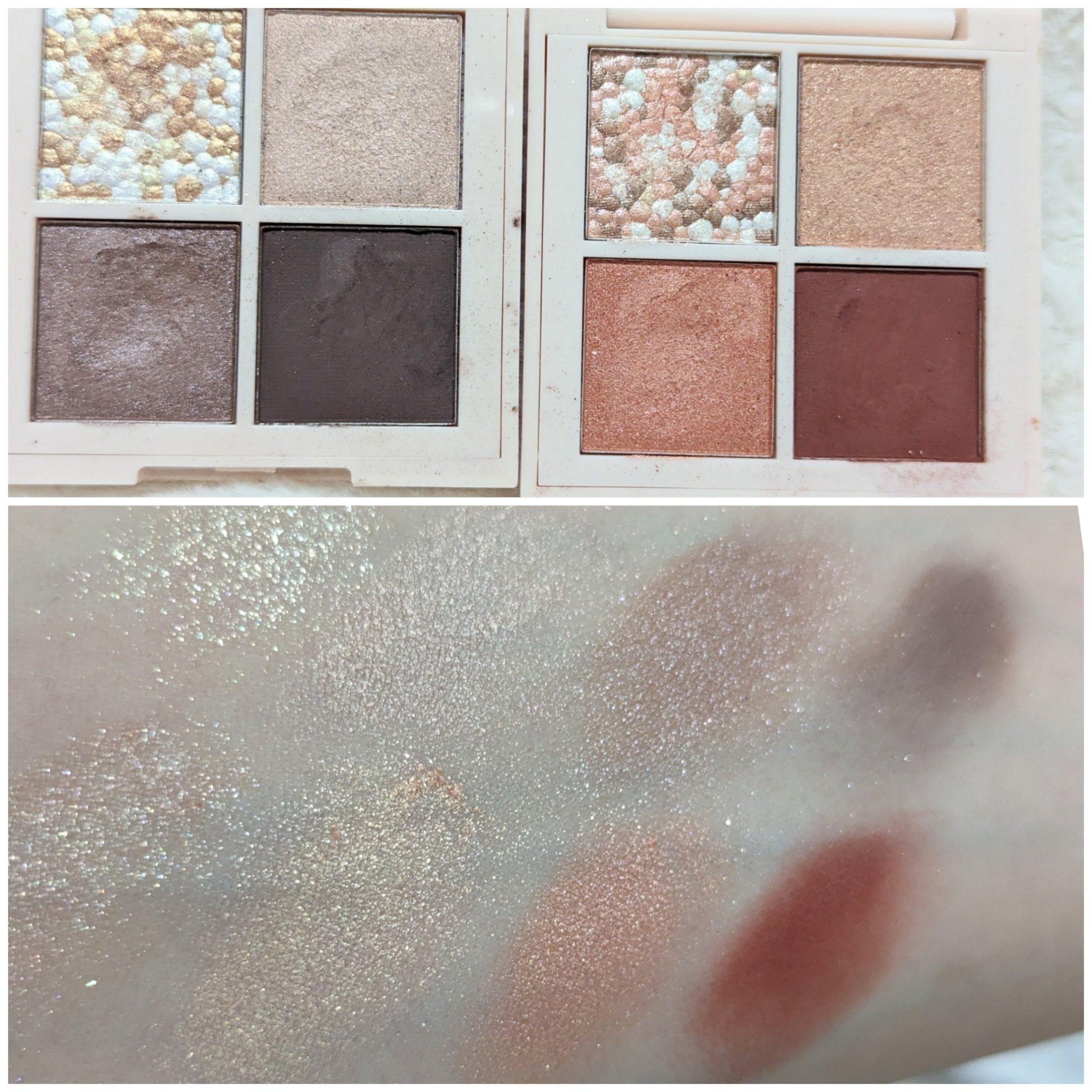 レブロン ダズル アイシャドウ クアッド/REVLON/アイシャドウパレットを使ったクチコミ（2枚目）