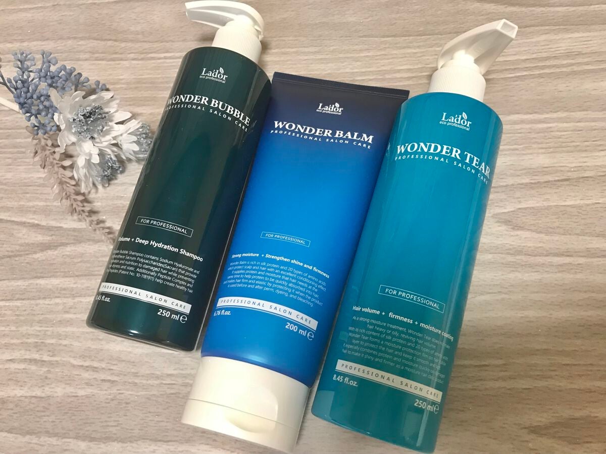 WONDER BALM/La'dor/洗い流すヘアトリートメントを使ったクチコミ(1枚目)