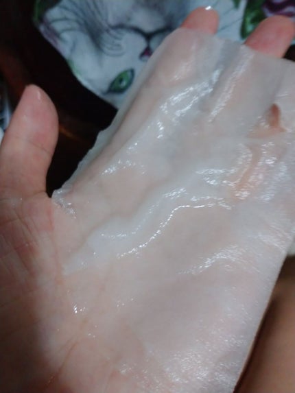 シアバター配合フェイスマスク/DAISO/シートマスク・パックを使ったクチコミ(3枚目)