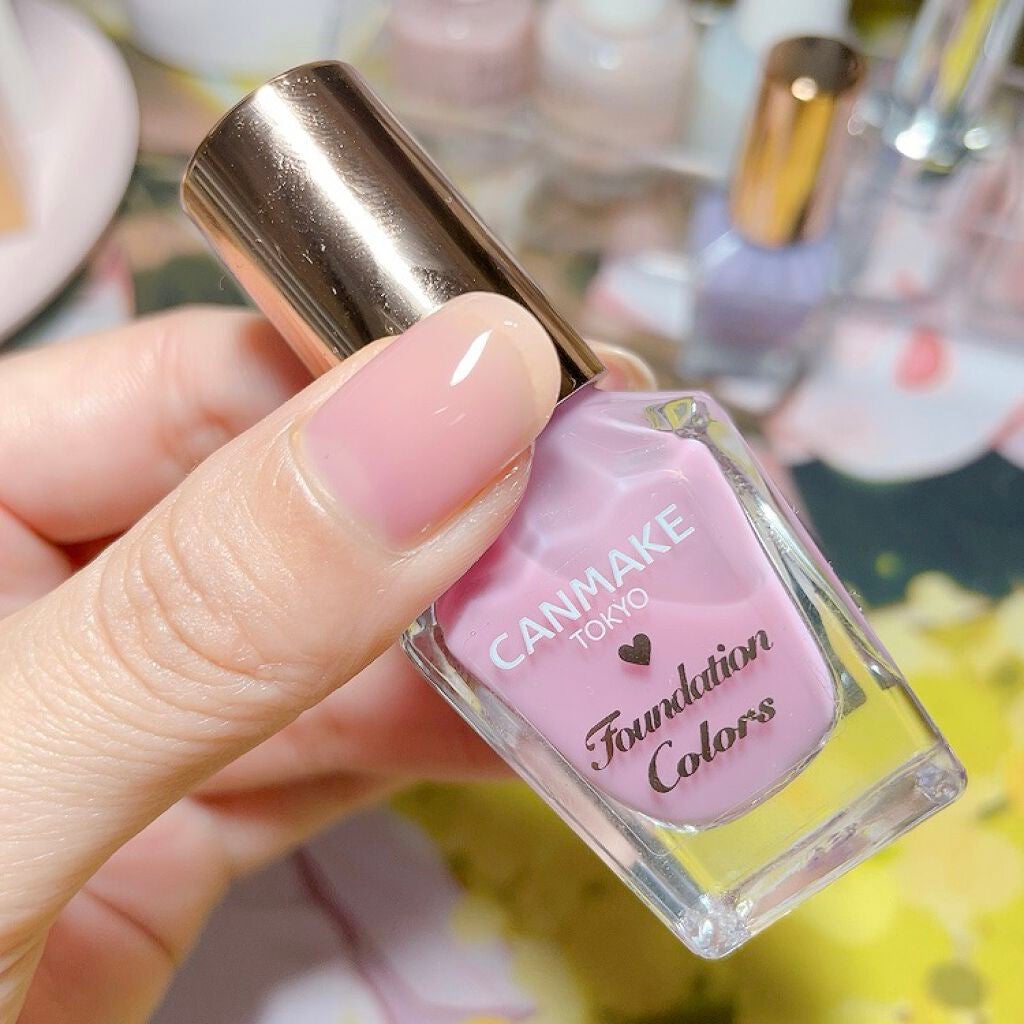 ファンデーションカラーズ/キャンメイク/マニキュアを使ったクチコミ(2枚目)