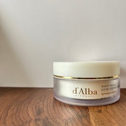 ホワイトトリュフダブルセラムアンドクリーム/ダルバ/フェイスクリームを使ったクチコミ(1枚目)