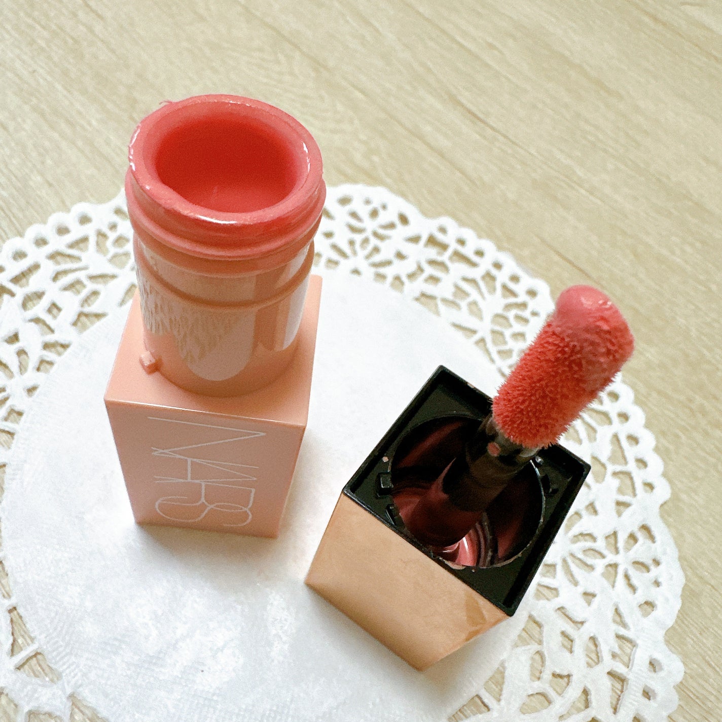 アフターグロー リキッドブラッシュ/NARS/リキッドチークを使ったクチコミ(2枚目)