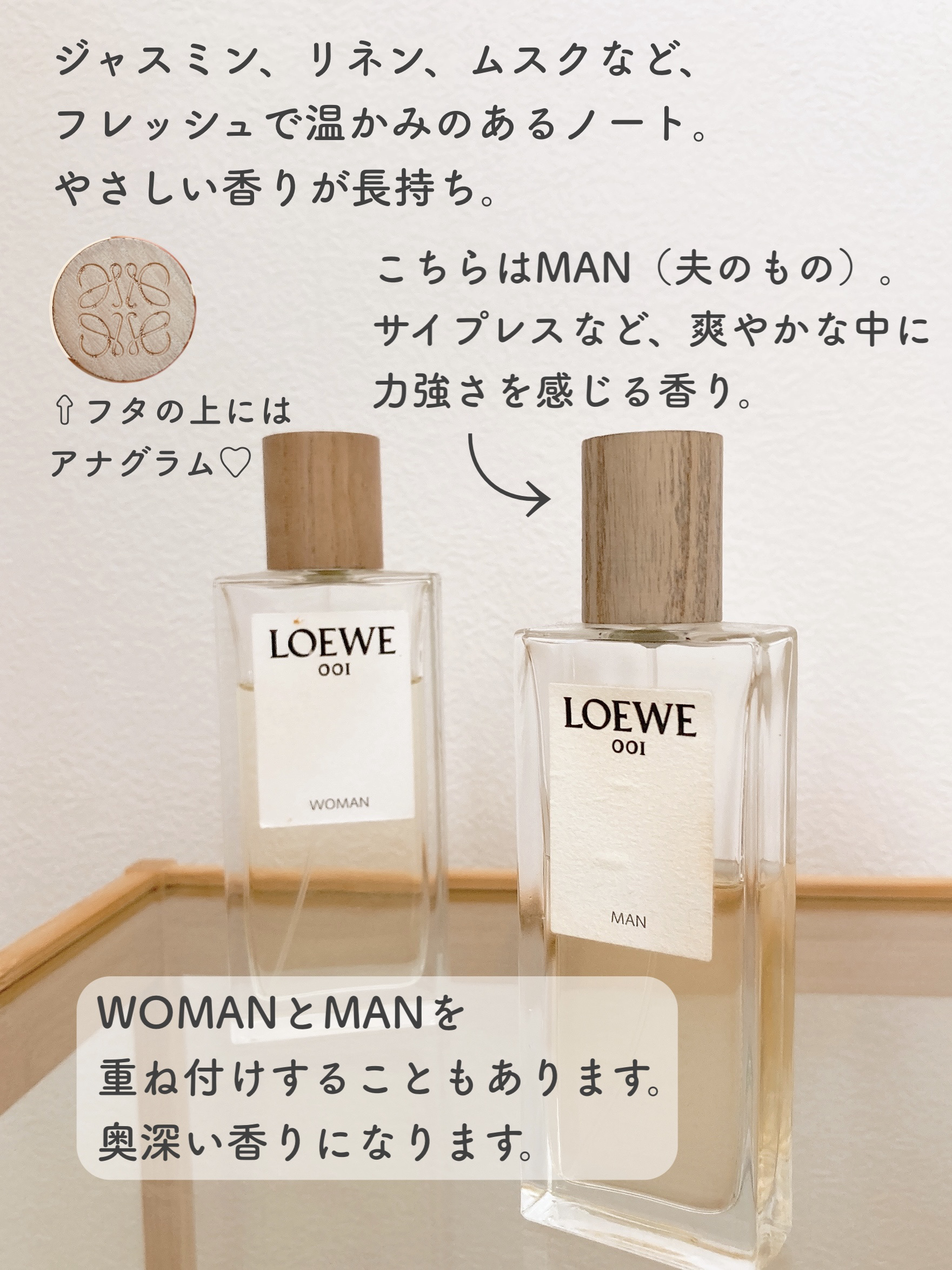 ロエベ 香水 001 MAN WOMEN 愛用 - 香水(ユニセックス)