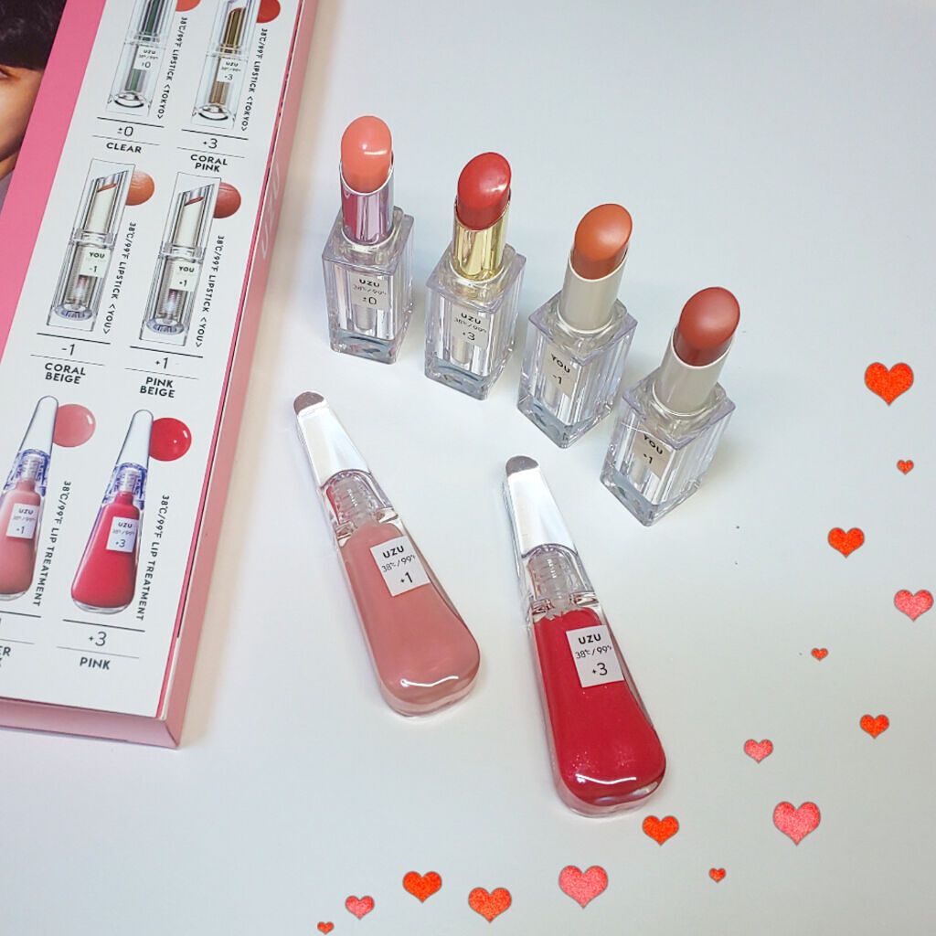 38°C / 99°F リップトリートメント (リップ美容液)/UZU BY FLOWFUSHI/リップケアを使ったクチコミ（2枚目）