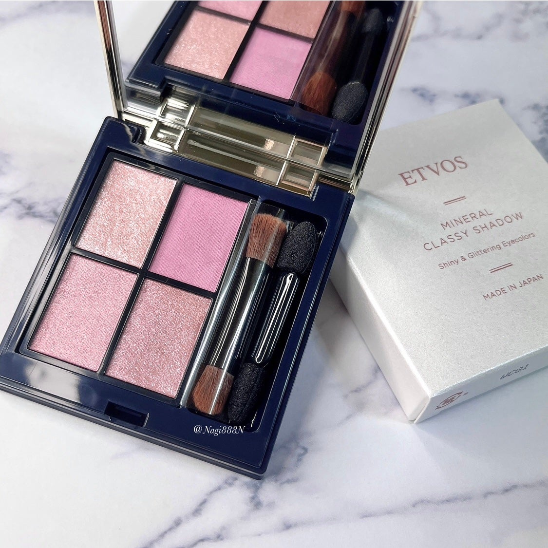 ミネラルクラッシィシャドー/エトヴォス/アイシャドウパレットを使ったクチコミ(2枚目)