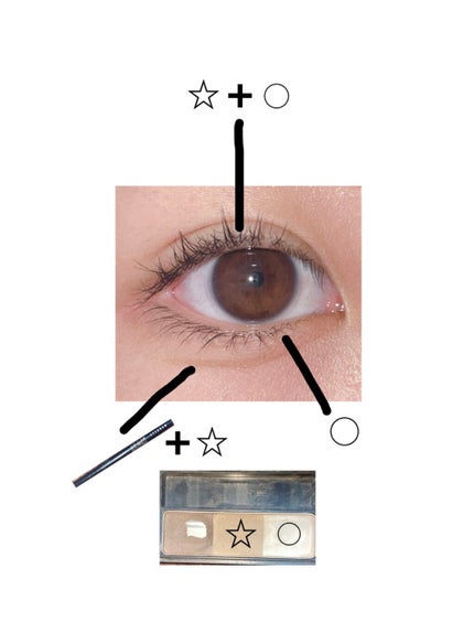 UR GLAM EYEBROW POWDER/U R GLAM/パウダーアイブロウを使ったクチコミ(3枚目)