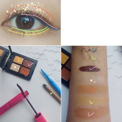 ヴィセ アヴァン リップ&アイカラー ペンシル 018 SO CRAZY/Visée/ペンシルアイライナーの画像