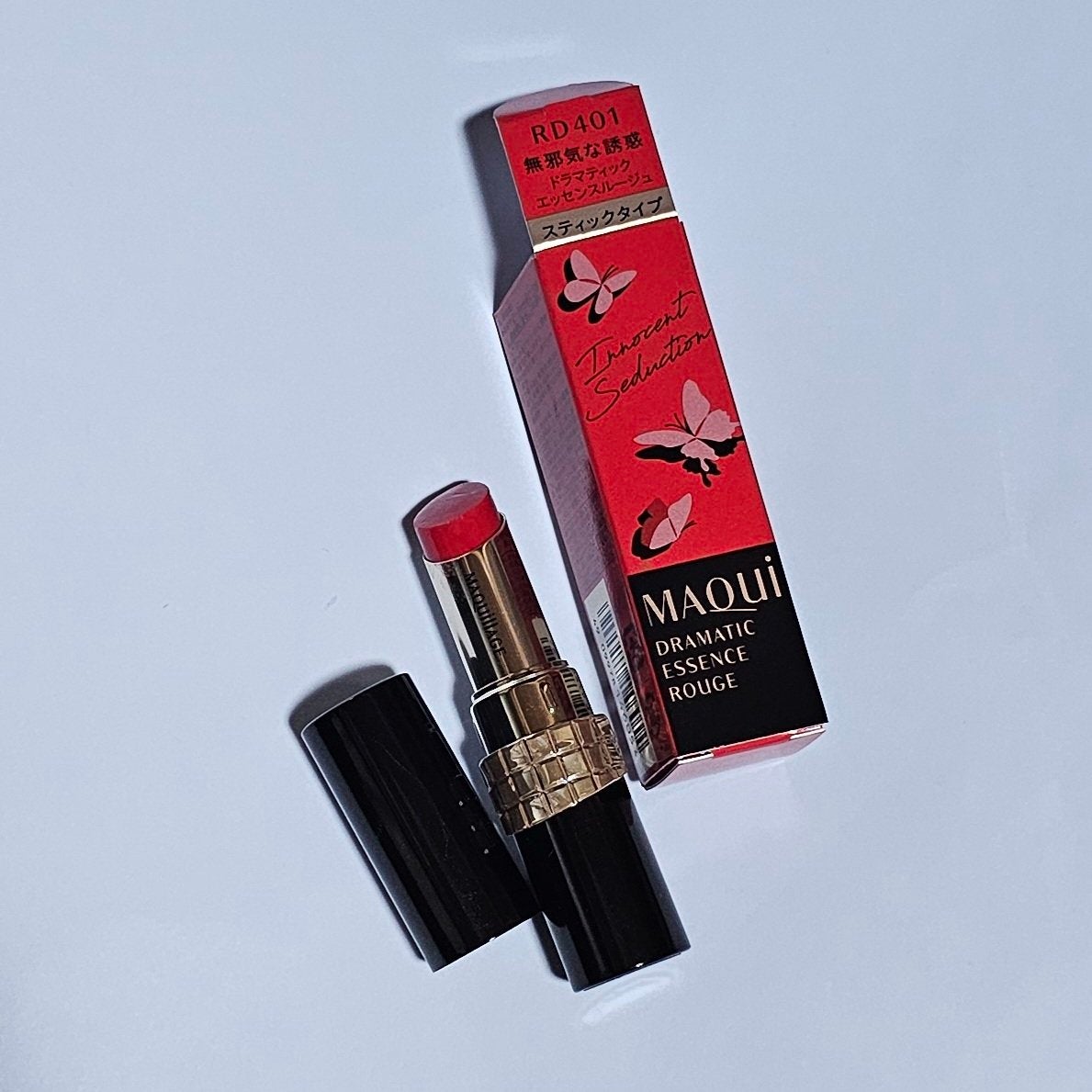 ドラマティックエッセンスルージュ/マキアージュ/口紅を使ったクチコミ(3枚目)