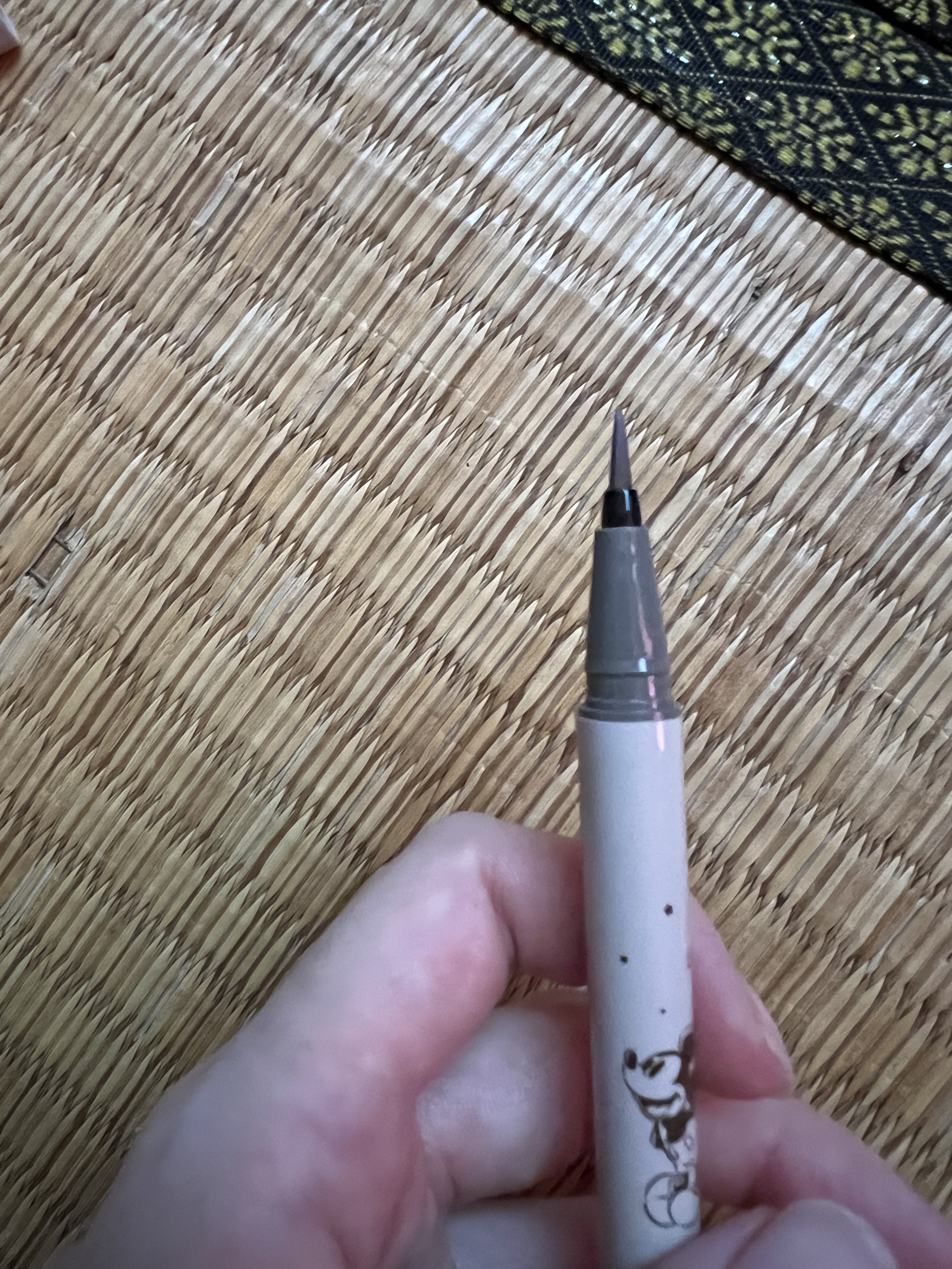 シルキーリキッドアイライナーWP シフォンブラウン Disney限定デザイン/D-UP/リキッドアイライナーを使ったクチコミ（3枚目）