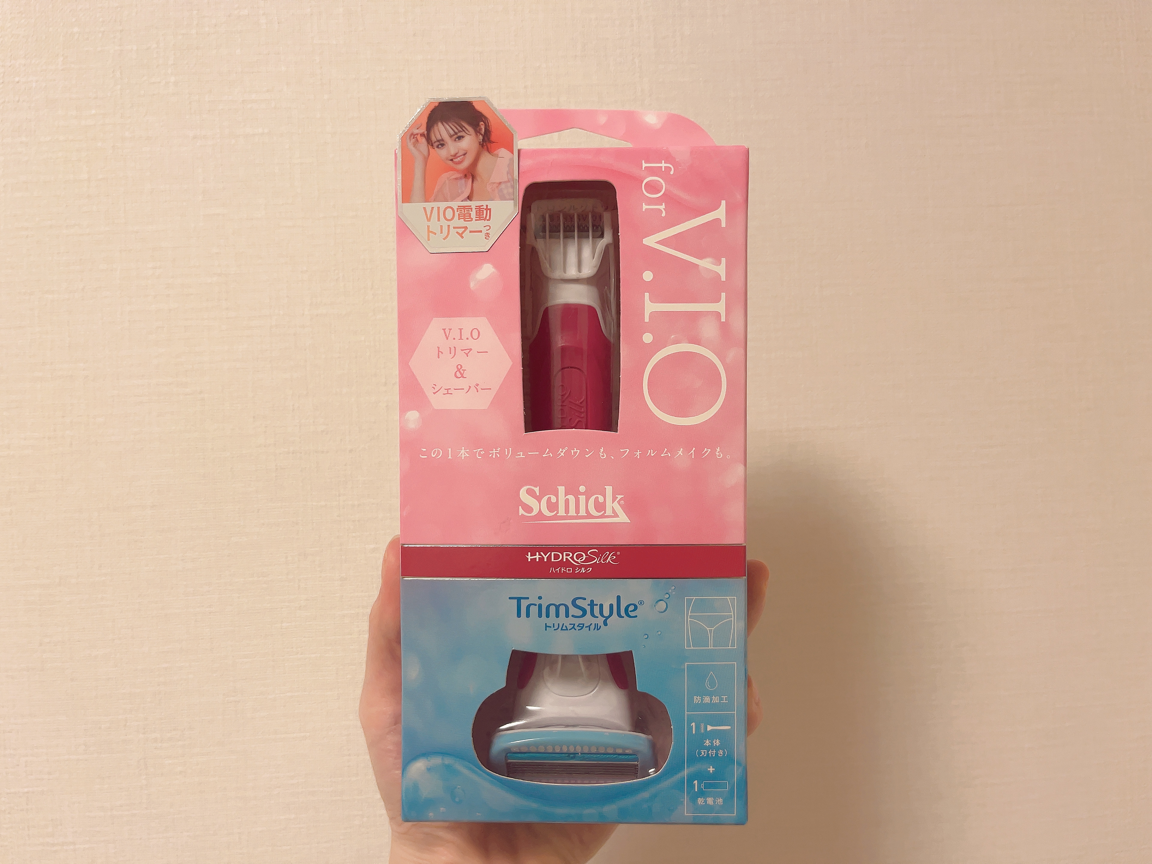 ハイドロシルク トリムスタイル ホルダー （刃付き）/ハイドロシルク/シェーバーを使ったクチコミ（1枚目）