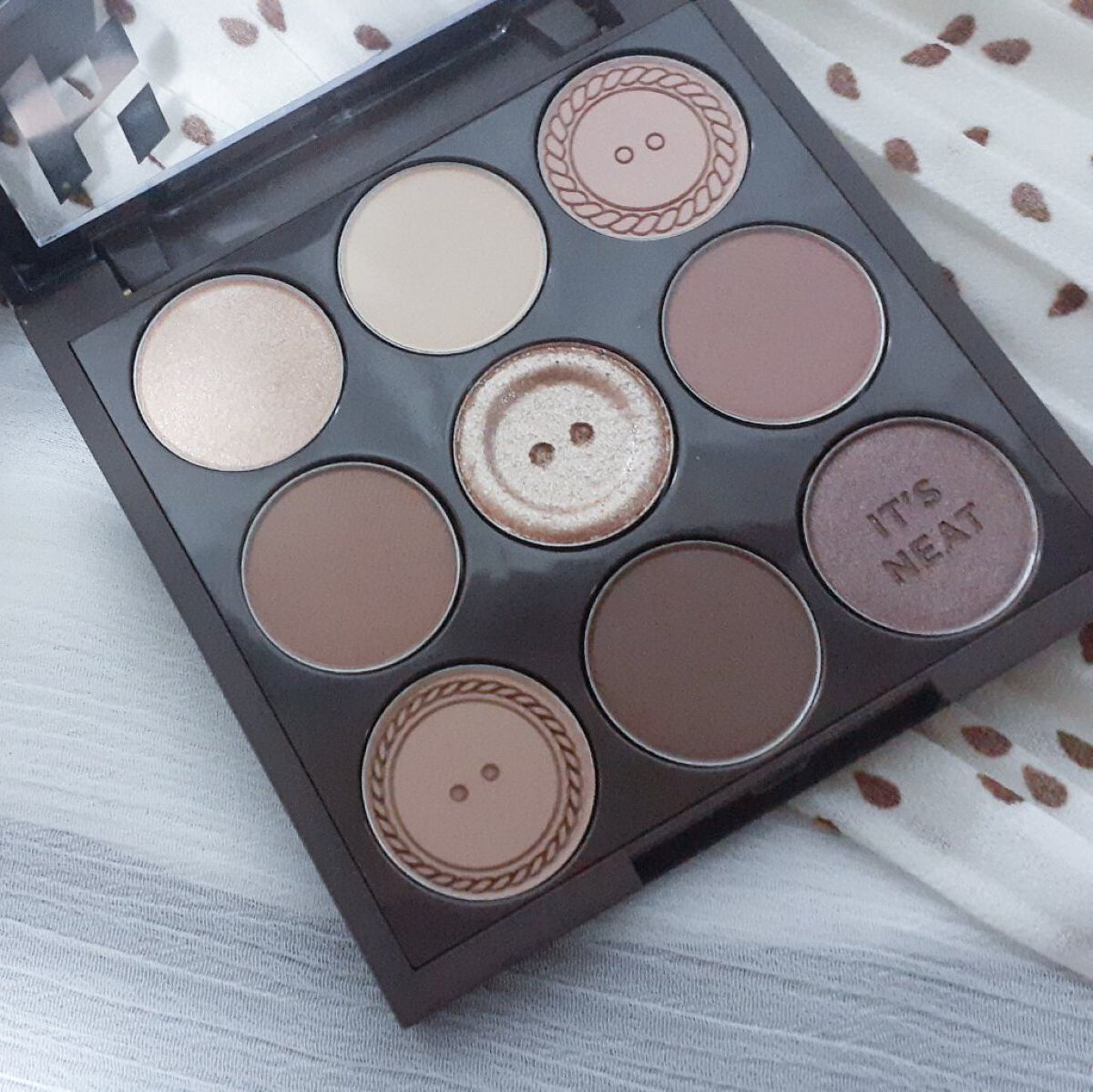 マイフェイブムードアイパレット 9カラー/HOLIKA HOLIKA/アイシャドウパレットを使ったクチコミ(5枚目)