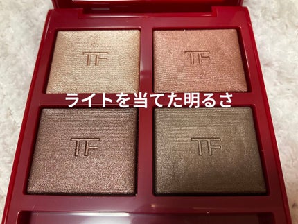 アイ カラー クォード/TOM FORD BEAUTY/アイシャドウパレットを使ったクチコミ(3枚目)