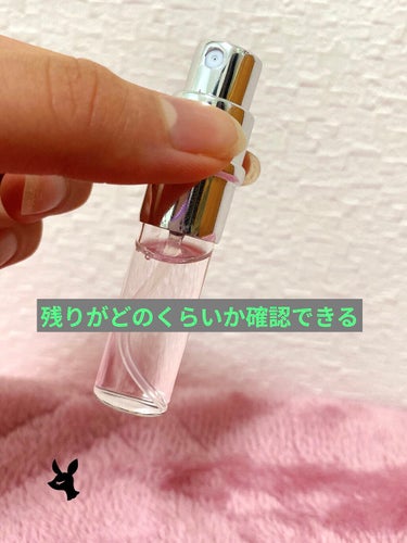 フラワーストーン付 香水スプレー容器|DAISOの口コミ「超優秀!100均