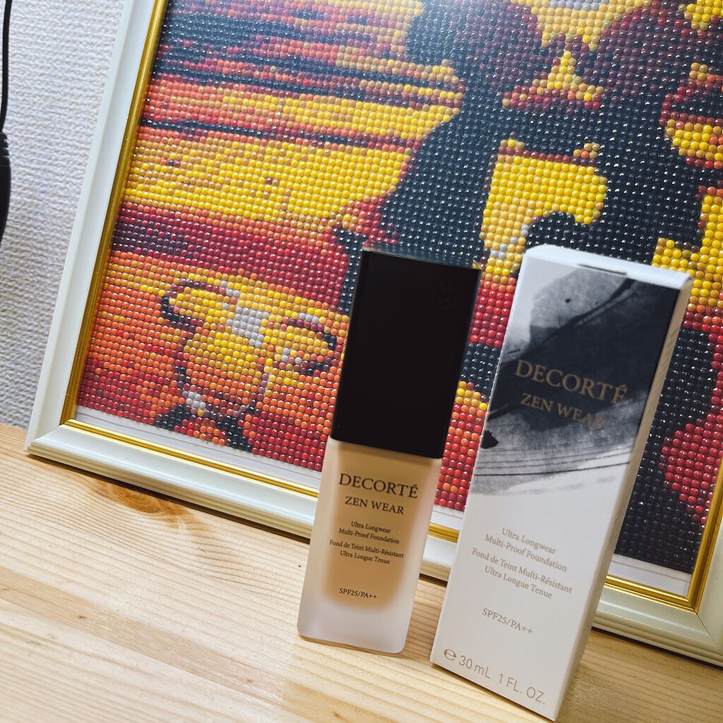 ゼン ウェア フルイド/DECORTÉ/リキッドファンデーションを使ったクチコミ(1枚目)