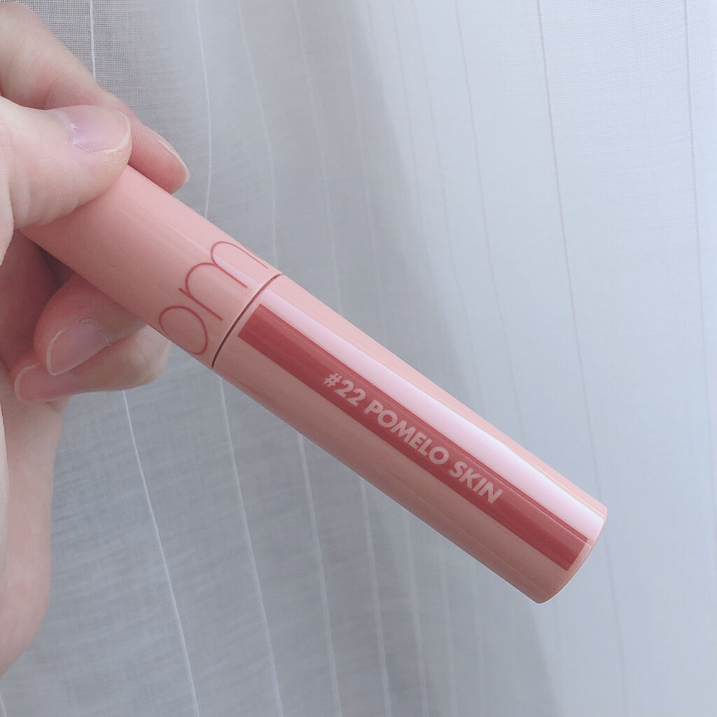 ジューシーラスティングティント/rom&nd/リップティントを使ったクチコミ（3枚目）