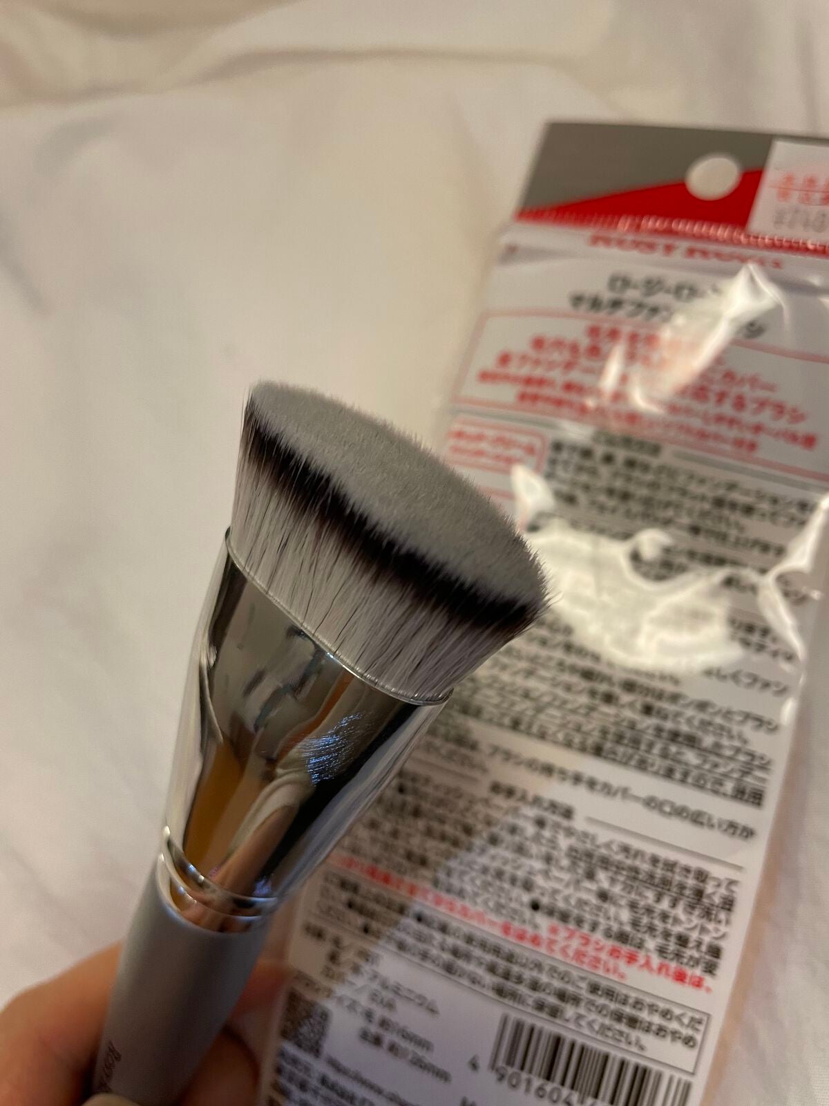 マルチファンデブラシ /ロージーローザ/メイクブラシを使ったクチコミ(3枚目)