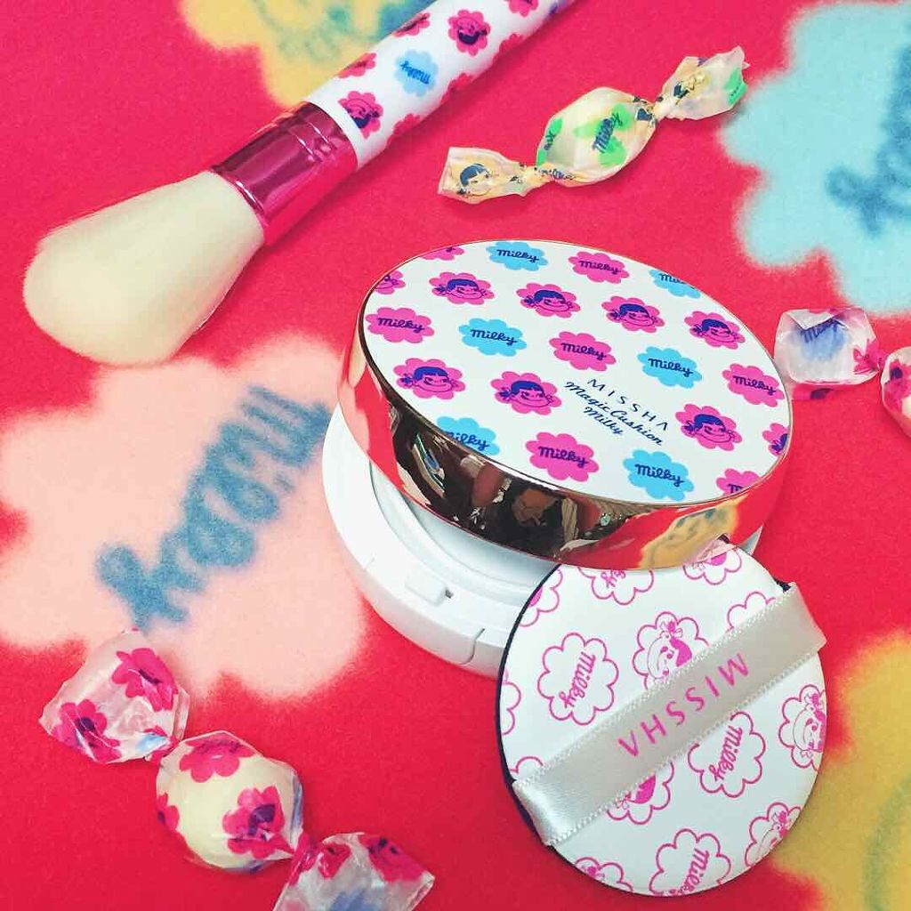 M クッションベース(ミルキー)/MISSHA/化粧下地を使ったクチコミ(1枚目)