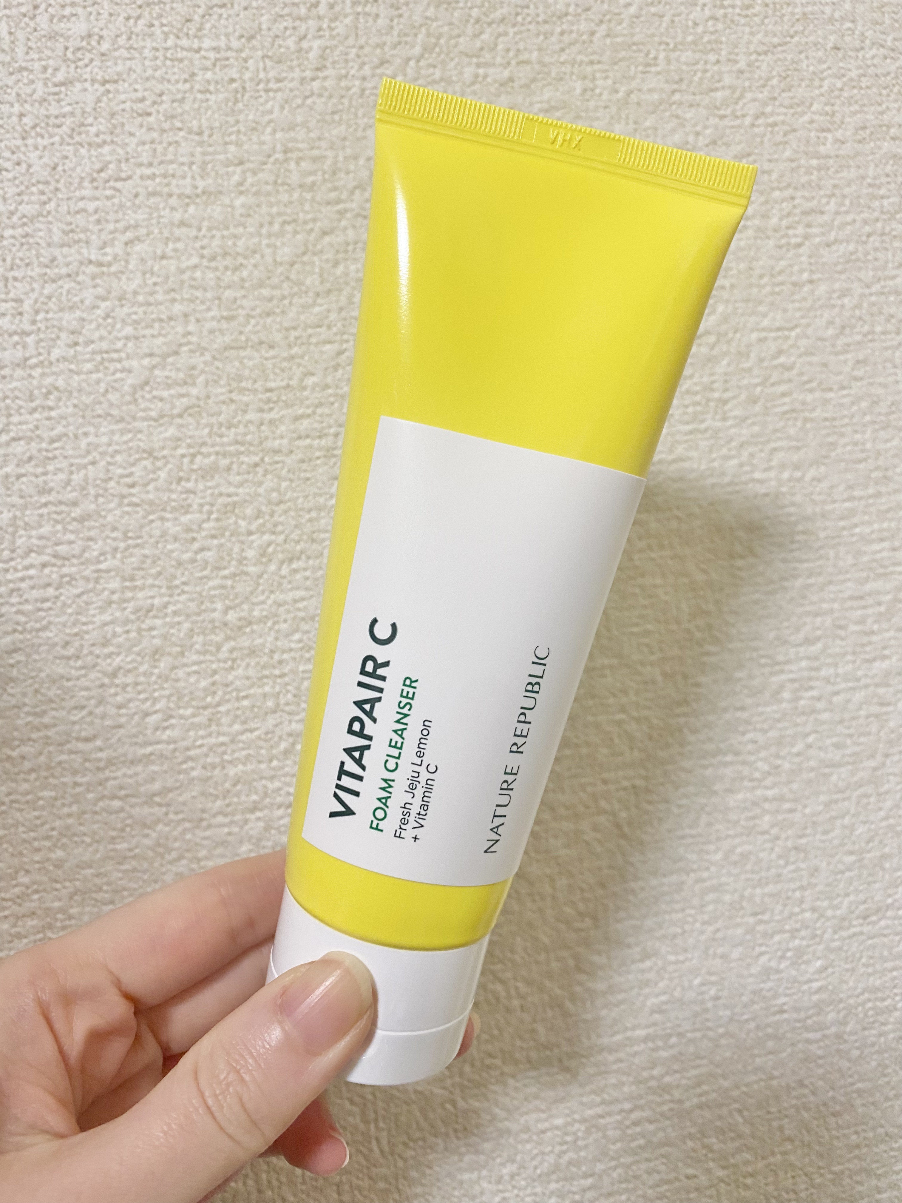 ビタペアＣ クレンジングフォーム/ネイチャーリパブリック/洗顔フォームを使ったクチコミ（1枚目）
