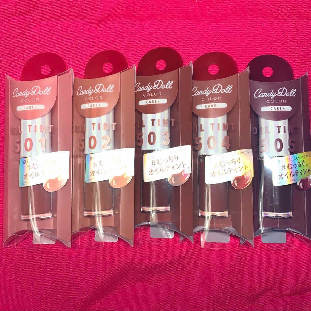 ケアオイルティントリップ/CandyDoll/リップティントを使ったクチコミ(1枚目)