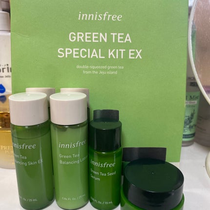 グリーンティー バランシング スキンケア セット EX/innisfree/スキンケアキットを使ったクチコミ(1枚目)